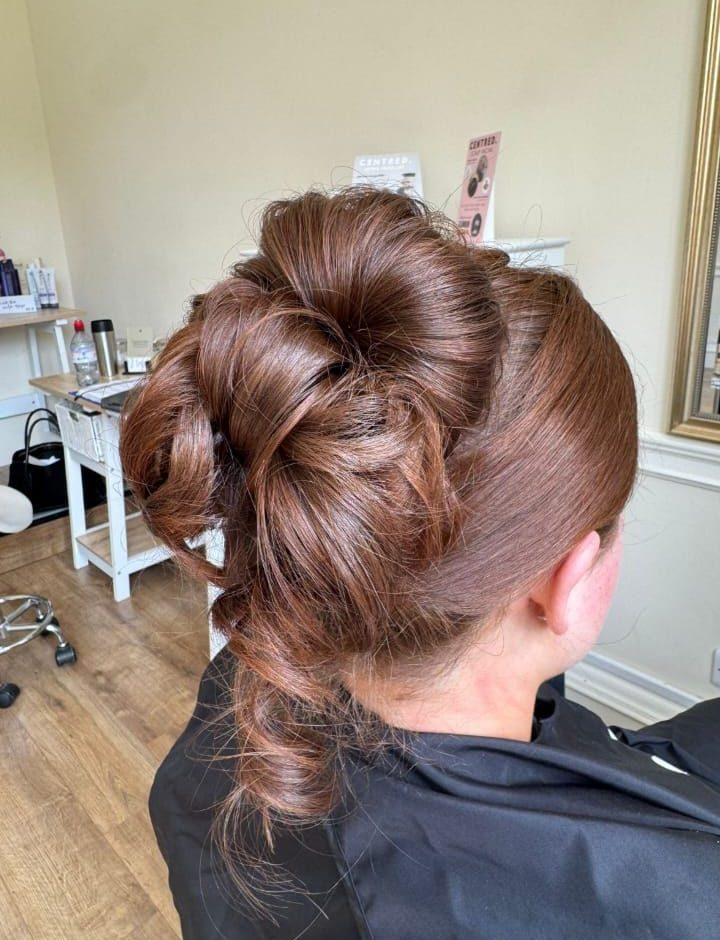 Bridal Wedding Team Top Floor Hair Studio Cookridge Hall