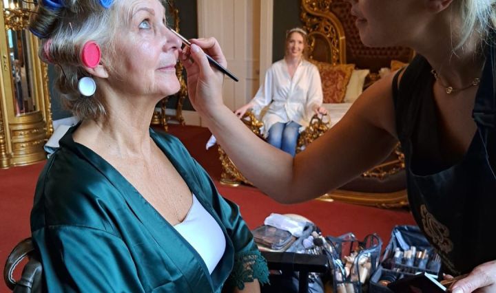 Bridal Wedding Team Top Floor Hair Studio Cookridge Hall