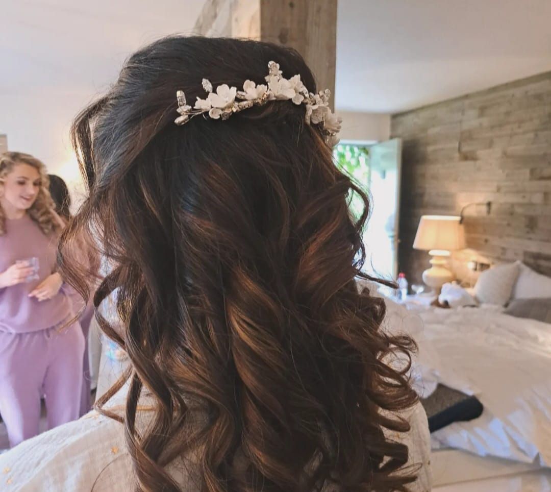 Bridal Wedding Team Top Floor Hair Studio Cookridge Hall