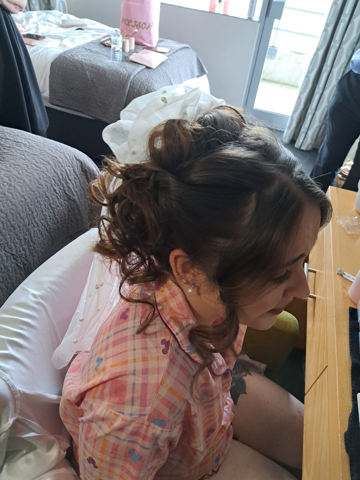 Bridal Wedding Team Top Floor Hair Studio Cookridge Hall