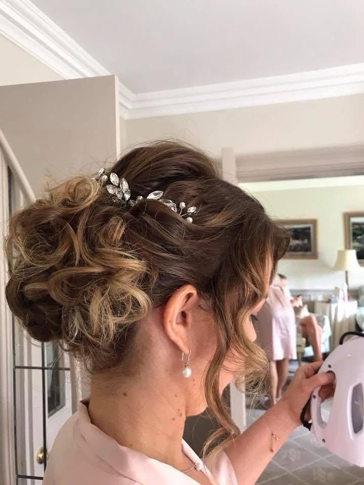 Bridal Wedding Team Top Floor Hair Studio Cookridge Hall