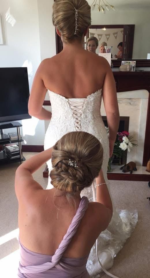 Bridal Wedding Team Top Floor Hair Studio Cookridge Hall