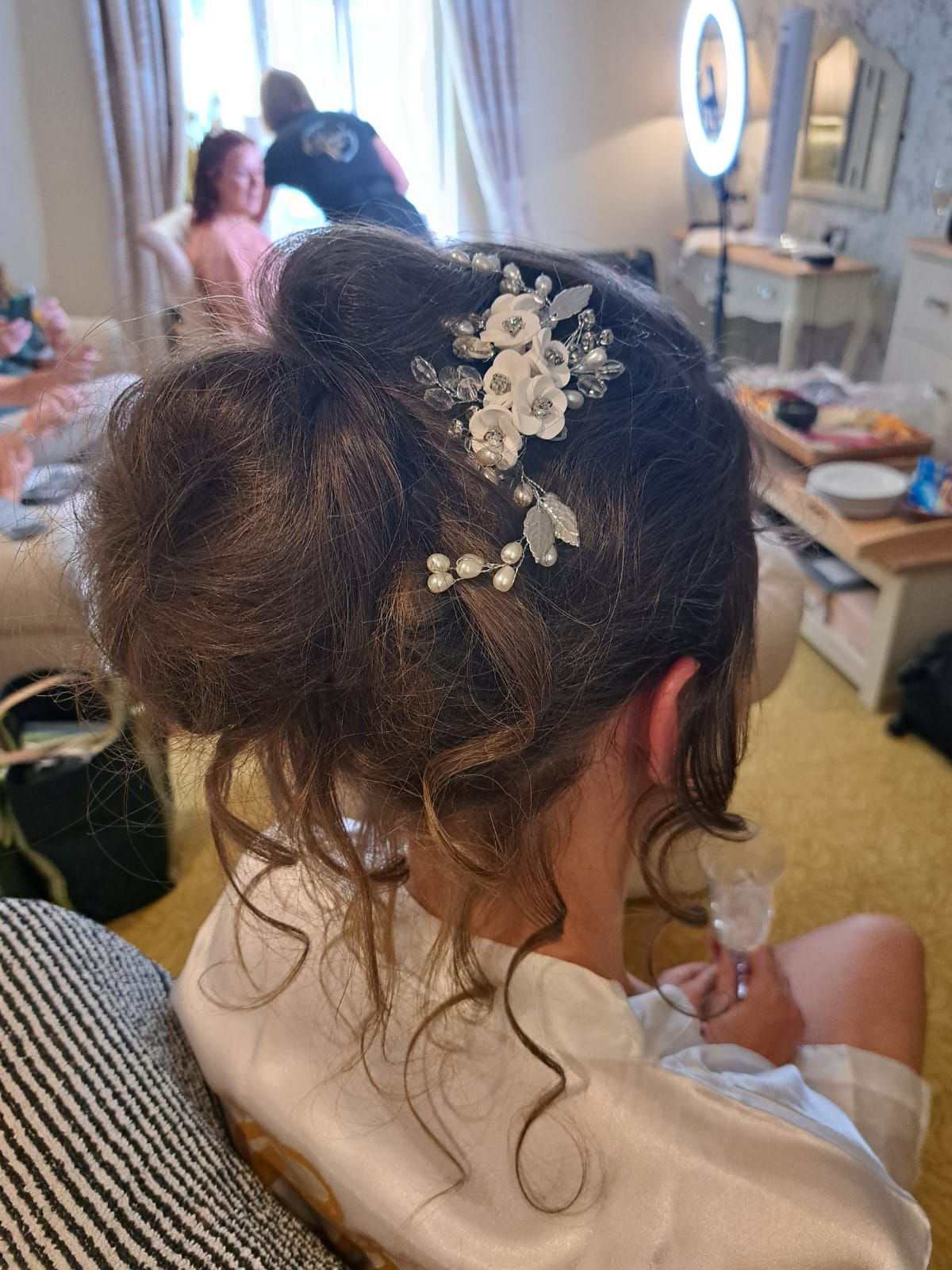 Bridal Wedding Team Top Floor Hair Studio Cookridge Hall